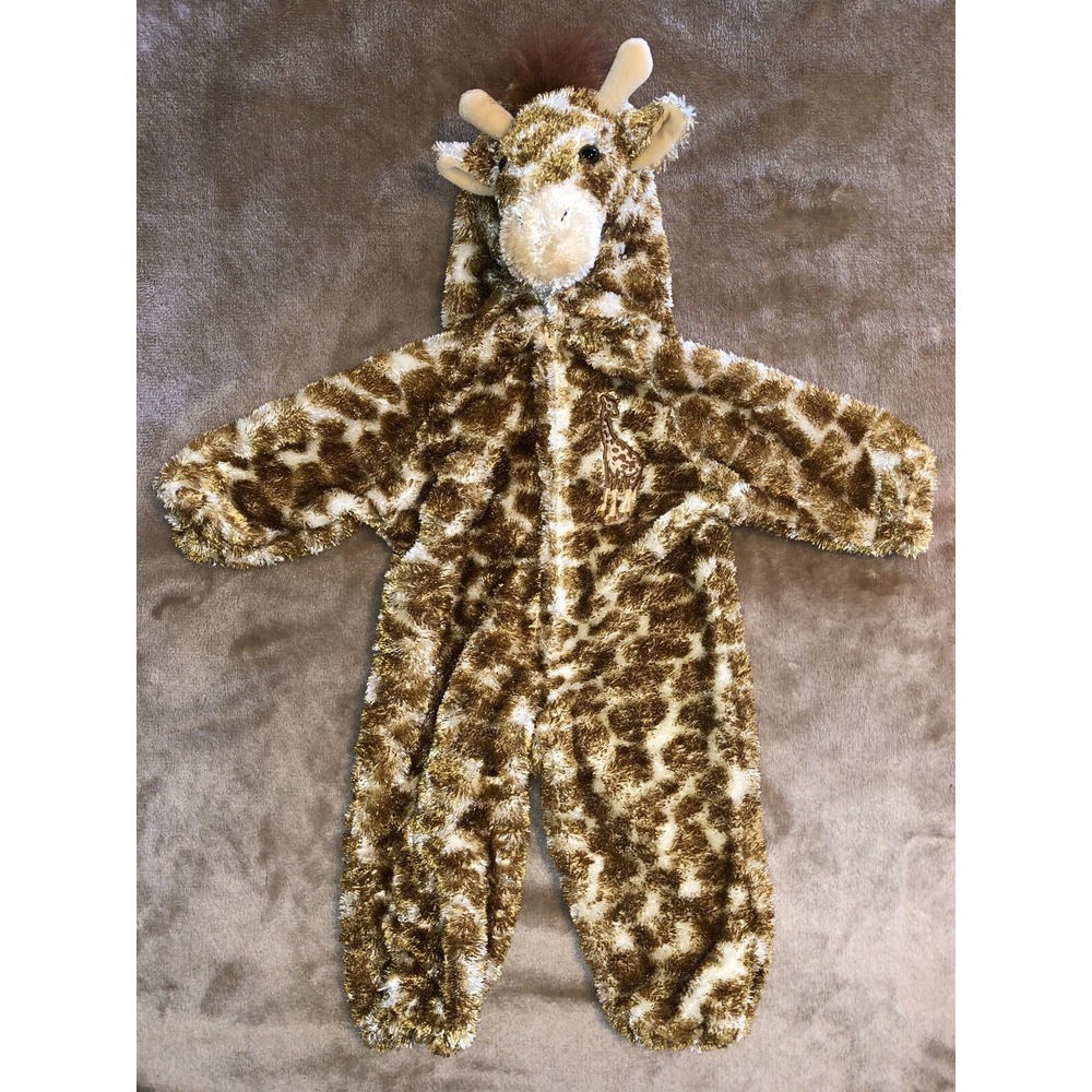 Playful Plush Costume Giraffe Age 2-4 Chrisha Halloween Dress-up 1 piece